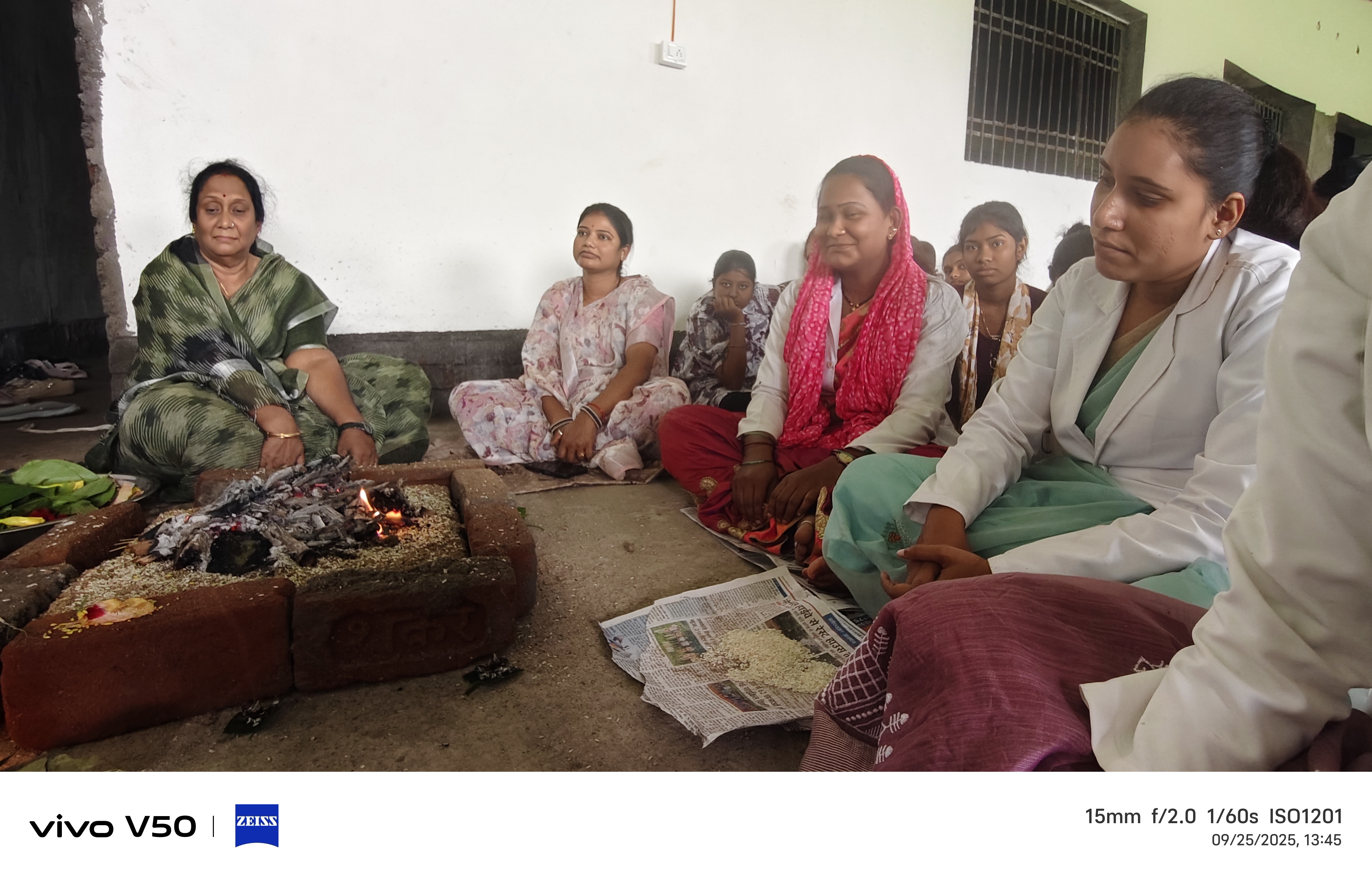 Devotional Activity at Campus