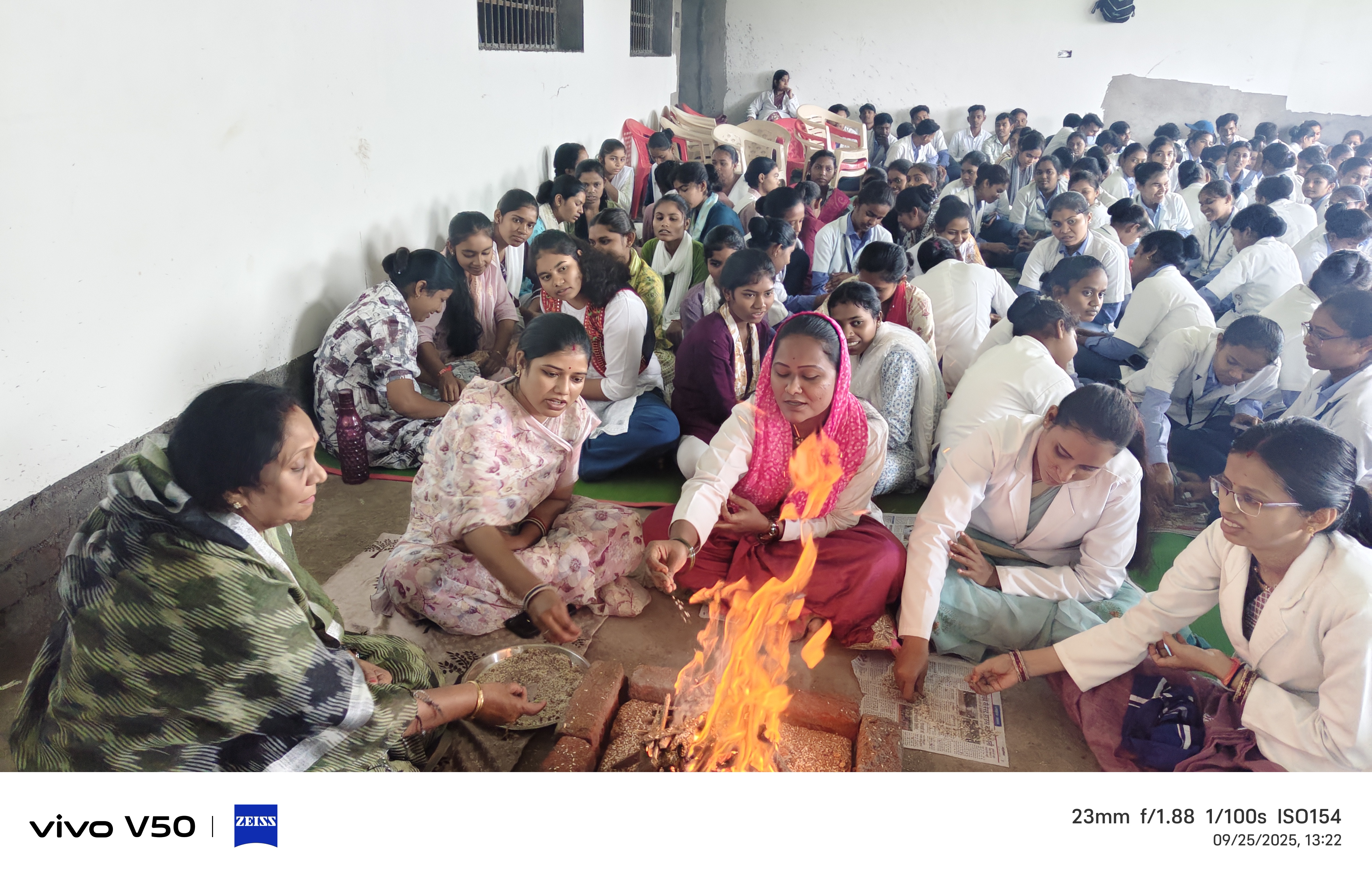 Devotional Activity at Campus